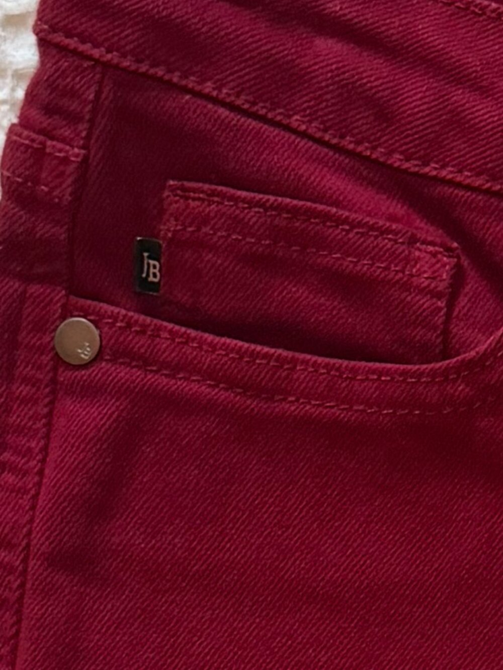 Judy Blue Jeans | Deep Red | Size 3/26 - Picture 6 of 6